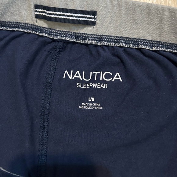Nautica Dark Navy Blue Sleep Pants / Lounge Wear - Picture 6 of 8